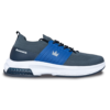 Brunswick Men’s Alpha Max Grey Navy Bowling Shoes
