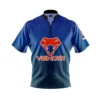 Motiv Venom Dark Blue Sky Xpress Ship Rocket Bowling Jersey