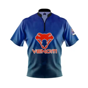 Motiv Venom Dark Blue Sky Xpress Ship Rocket Bowling Jersey