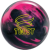 Brunswick Twist Pink Black Bowling Ball