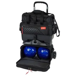 KR Strikeforce Diamond 4 Ball Roller Black Bowling Bag - Image 4
