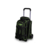 Storm Rolling Thunder 2 Ball Roller Checkered Black Lime Bowling Bag