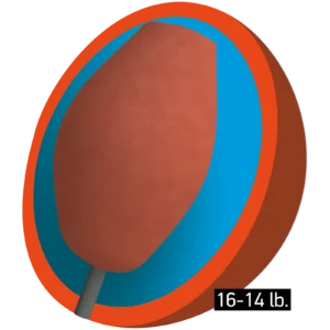 Columbia 300 Piranha Solid Bowling Ball