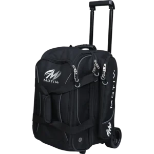 Motiv Velocity 2 Ball Double Roller Covert Black Bowling Bag